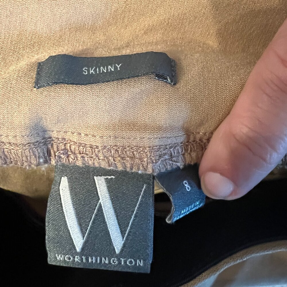 Worthington Skinny Dress Pant Size 8